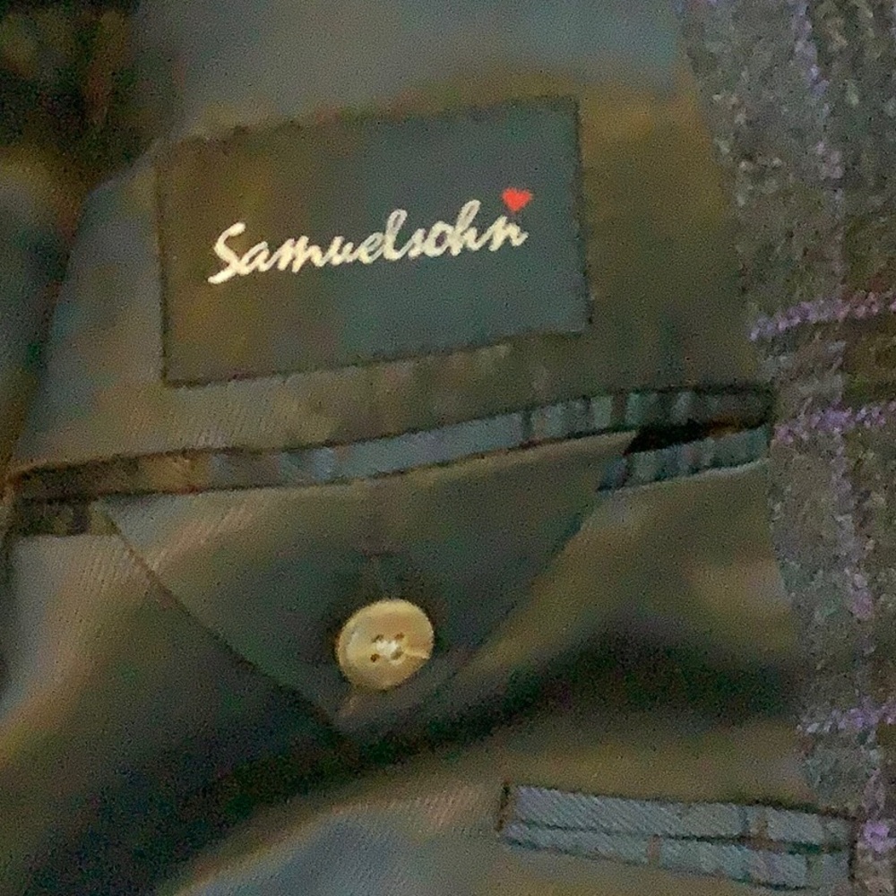 Samuelson Dormeuil Derby England 100% Wool Blazer… - image 7